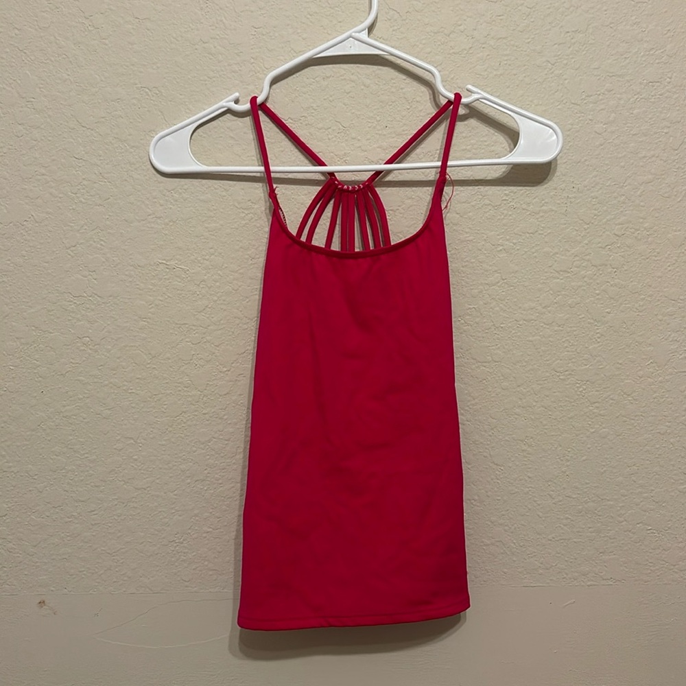 Hot Pink Ballet Dancer Workout Cami